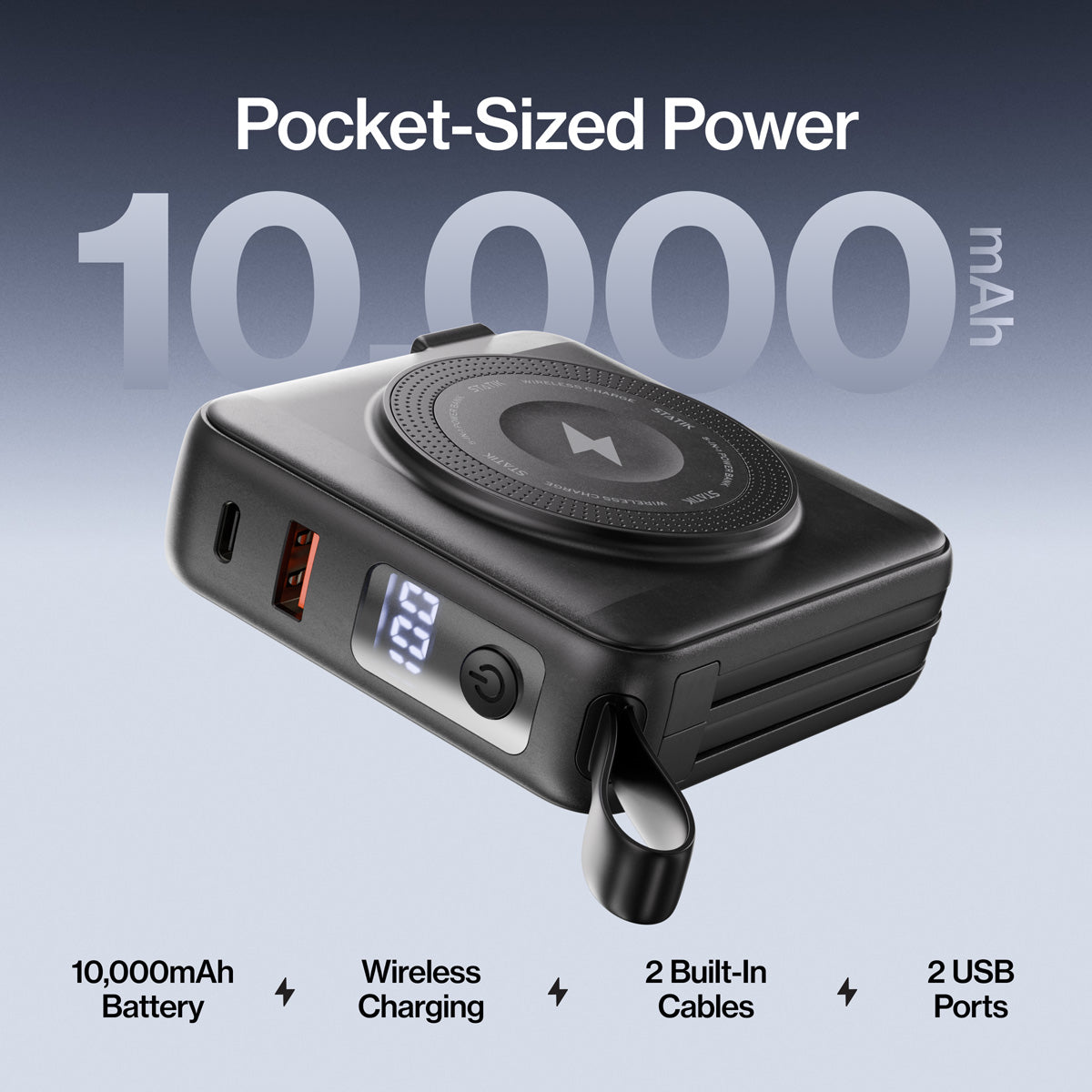 5-in-1 Reise-Powerbank