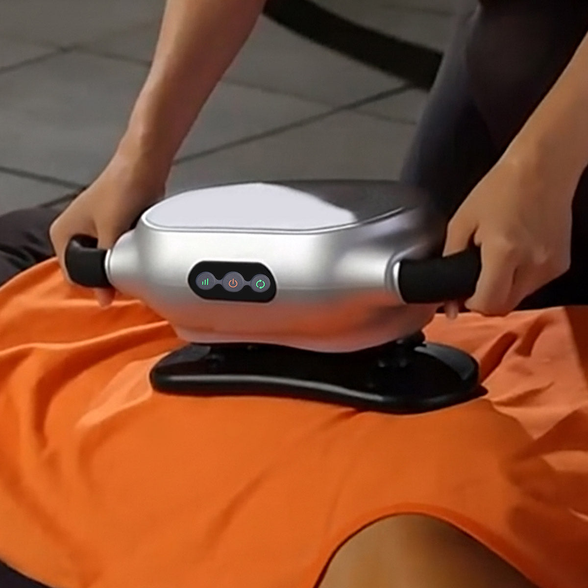 Trilplaat en massageapparaat voor het hele lichaam