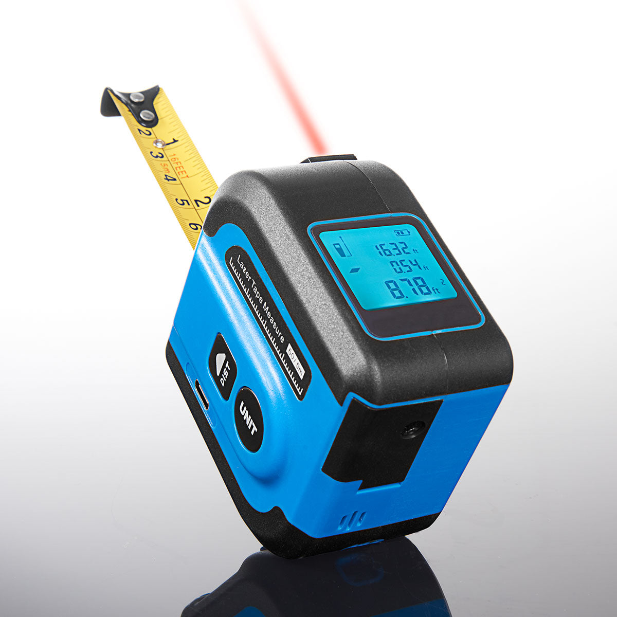2-in-1 Digital Laser Tape Measure