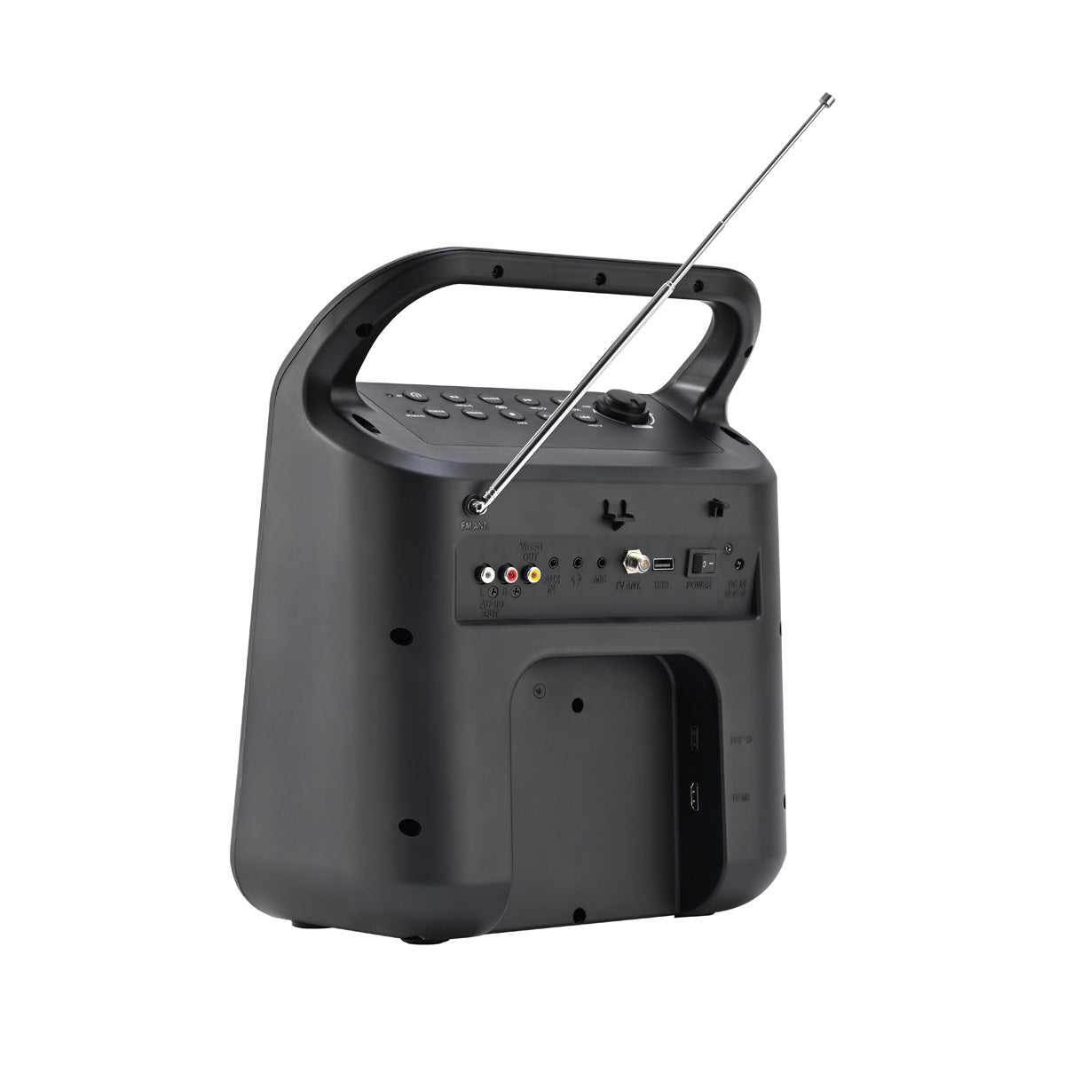10,1'' Tragbarer Fernseher und DVD-Boombox