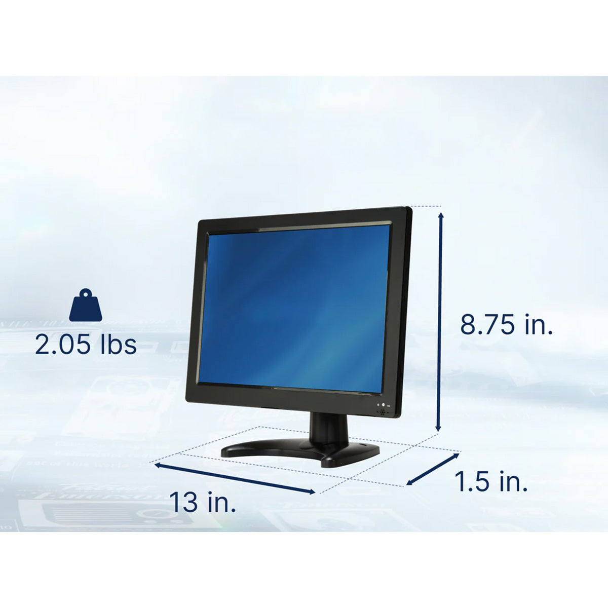 13,3'' Mobiler Digitalfernseher