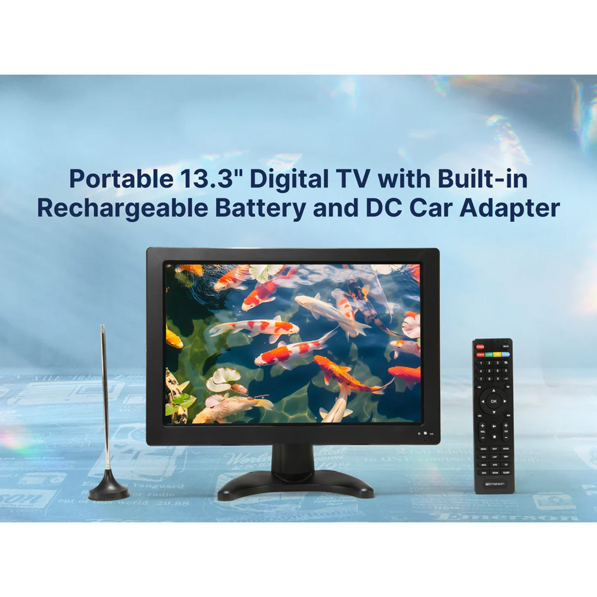 13,3'' Mobiler Digitalfernseher