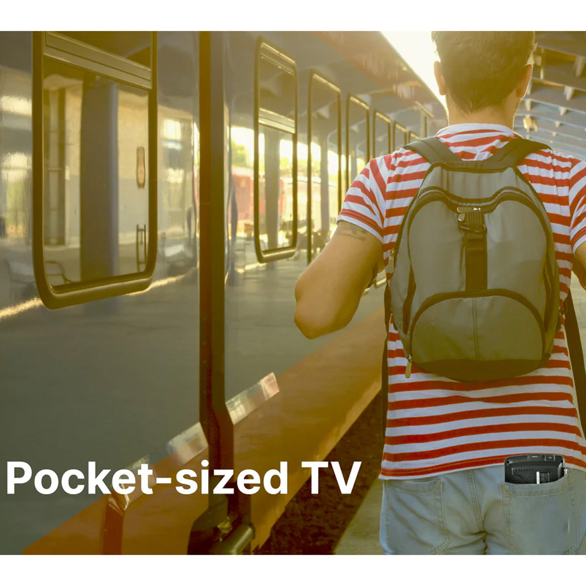 7'' tragbarer Fernseher mit Multimedia-Player