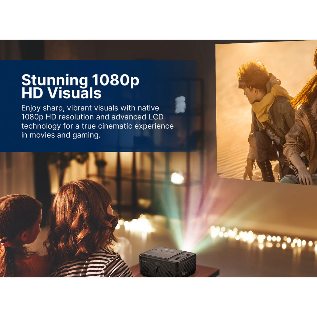 Heimkino-Projektor mit TV-Tuner