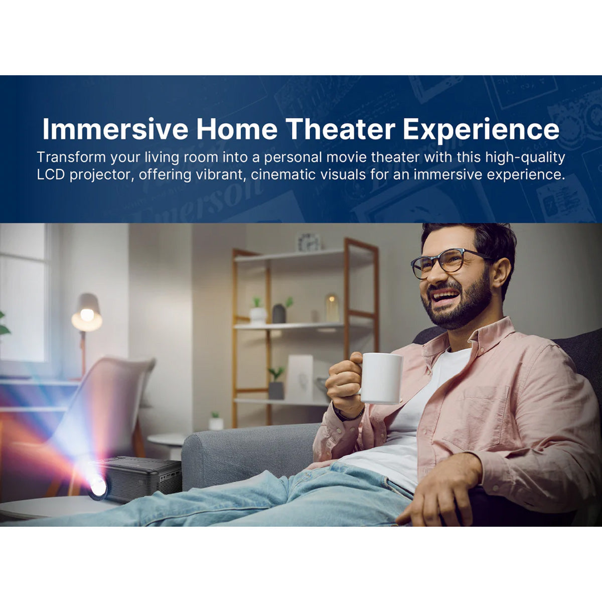 Heimkino-Projektor mit TV-Tuner