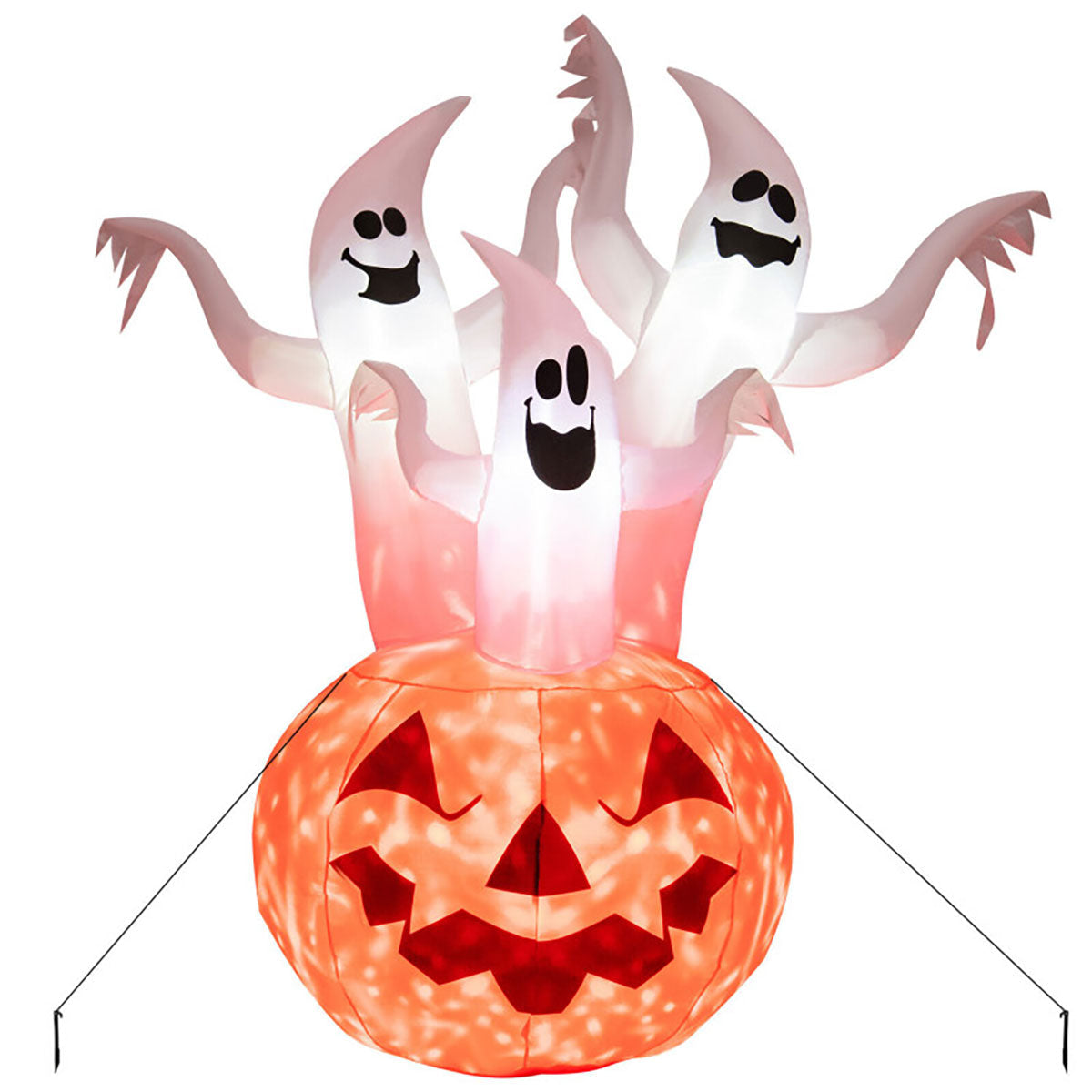 Fantasmas inflables iluminados de 6 pies