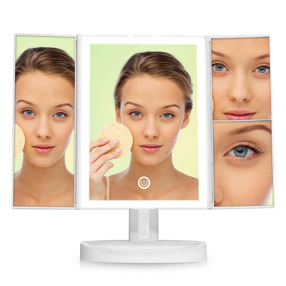 Multiple Magnification Vanity Mirror