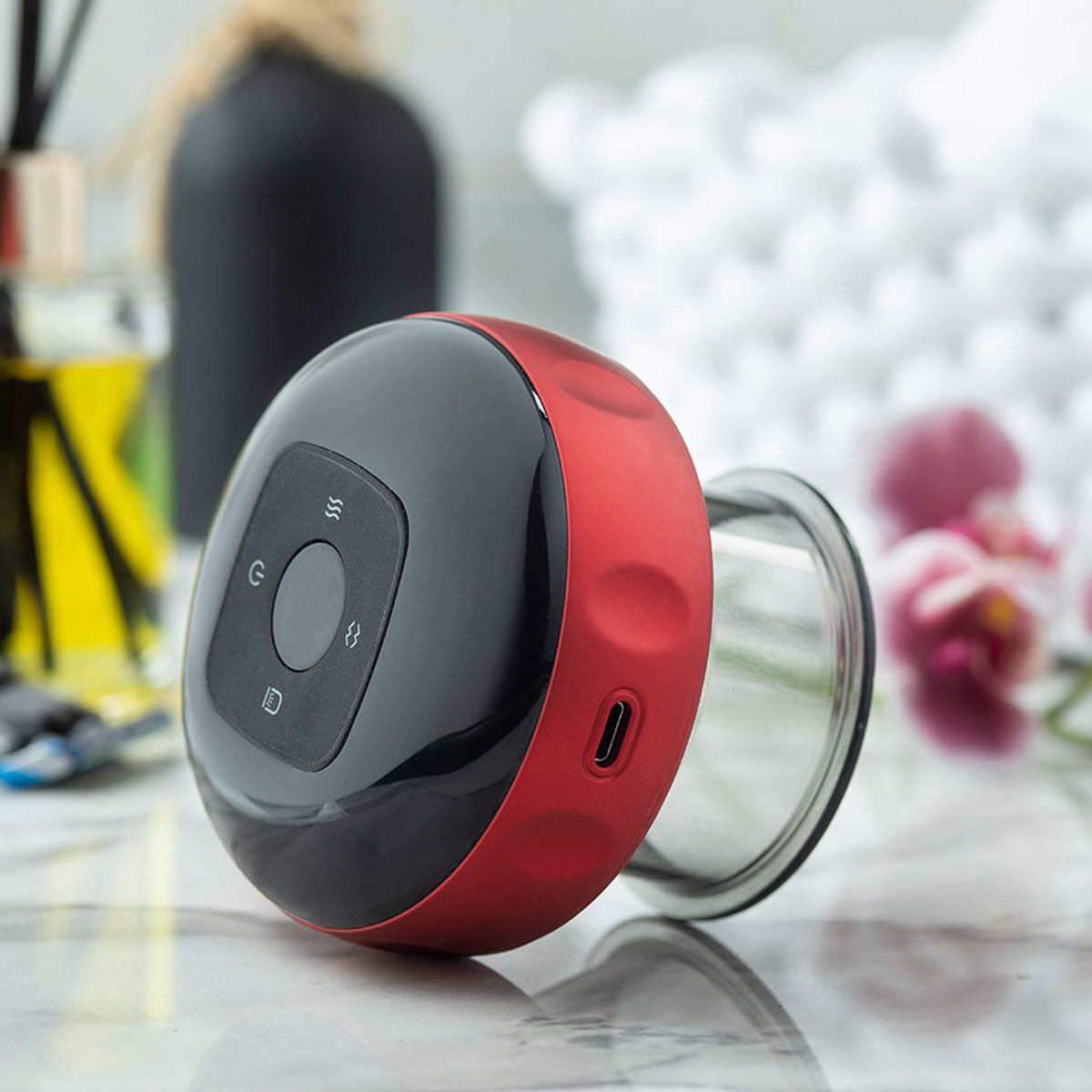 Red Light Electric Cupping Massager