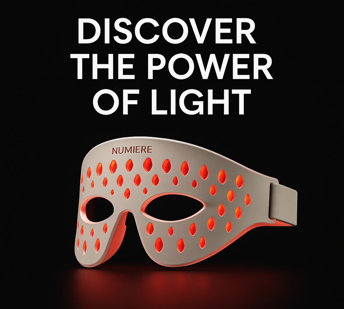 Oogmasker met lichttherapie tegen rimpels