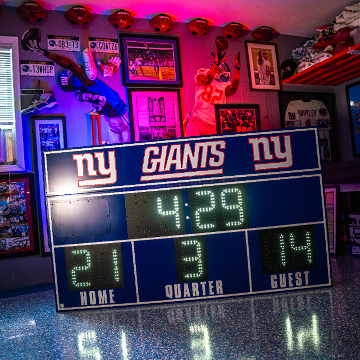 NFL FanZone Spielstandsanzeige