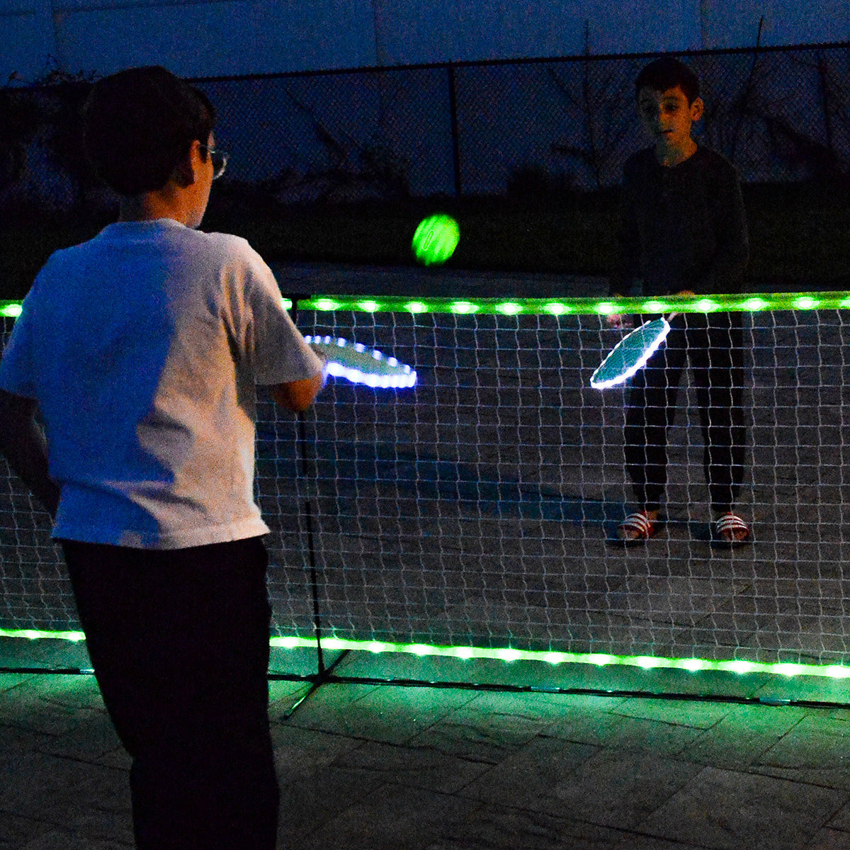 Pickleball-Netzset für die Einfahrt