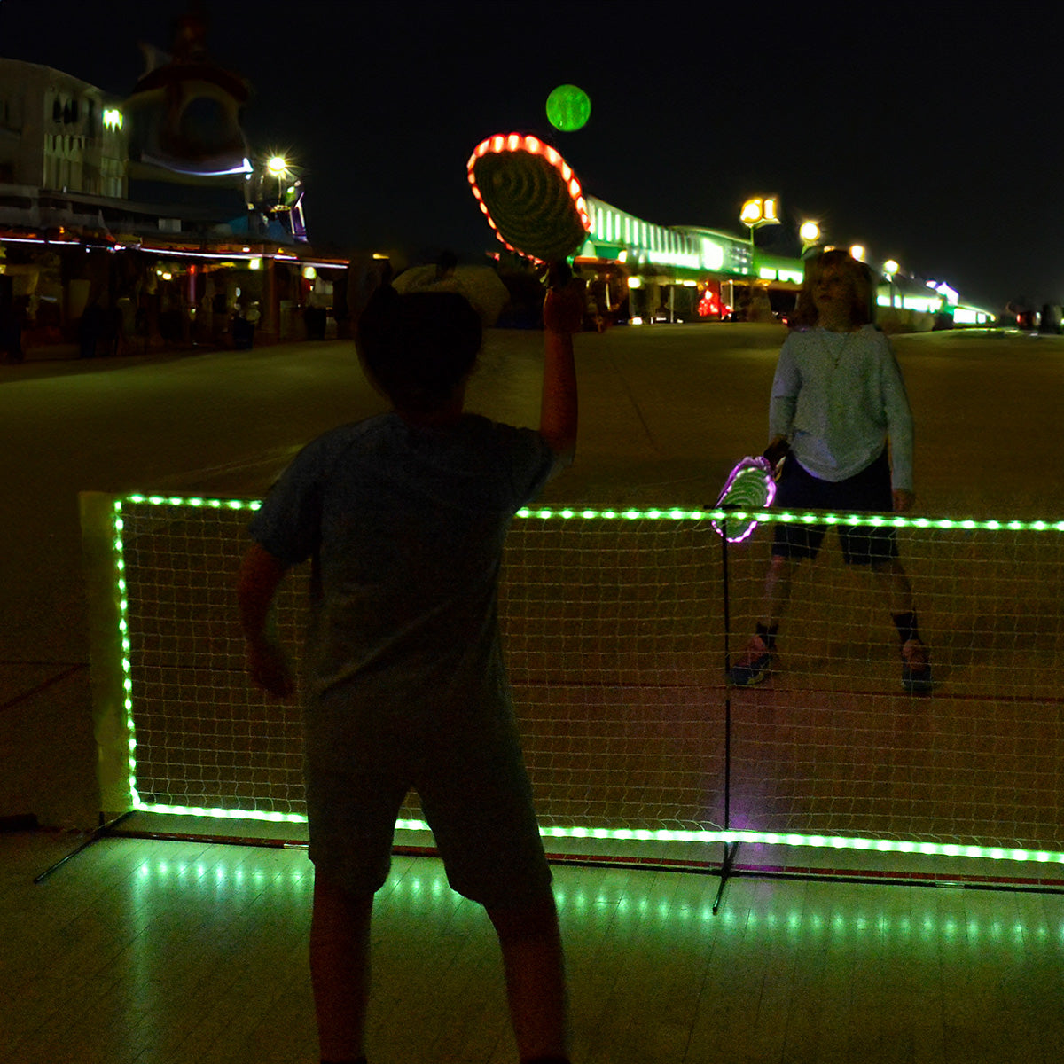 Pickleball-Netzset für die Einfahrt