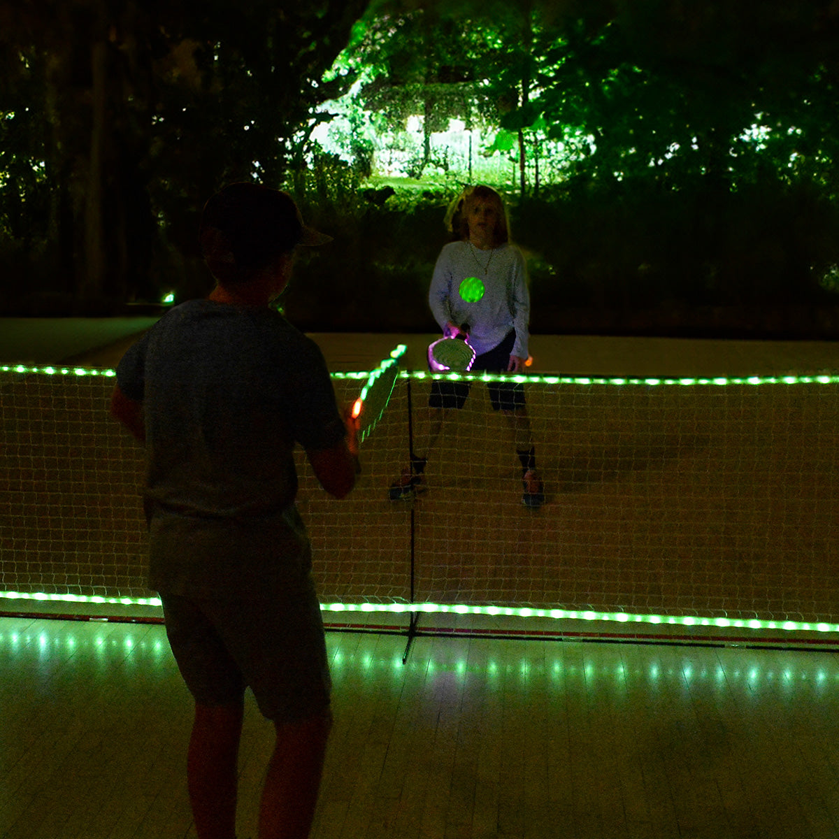 Pickleball-Netzset für die Einfahrt