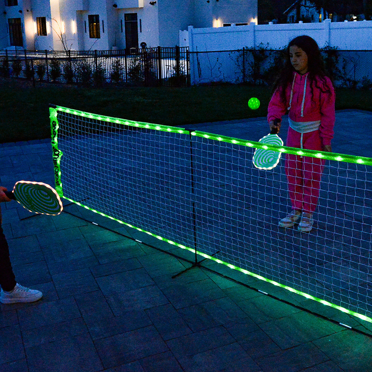 Pickleball-Netzset für die Einfahrt