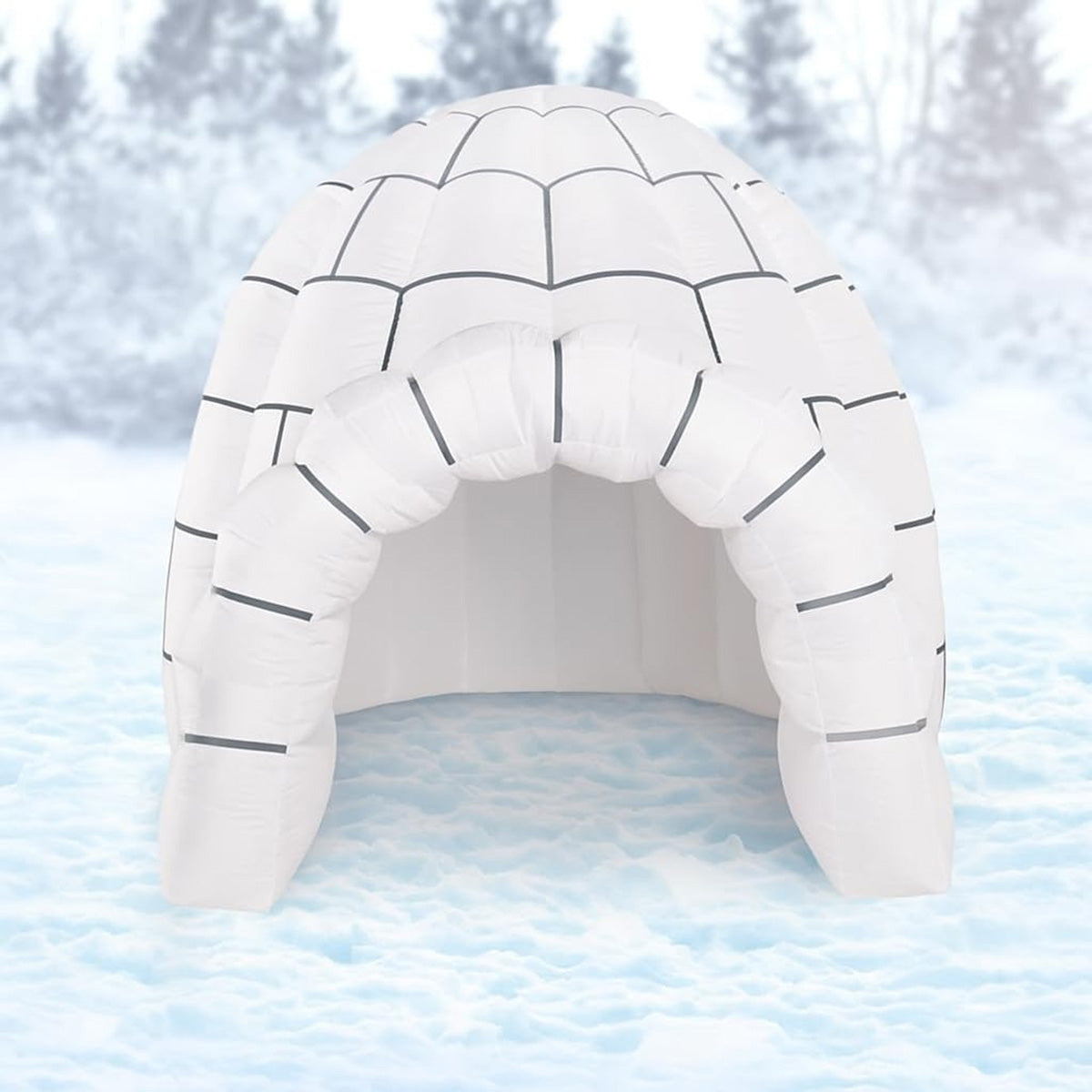 8' aufblasbares Iglu mit Farbwechsel