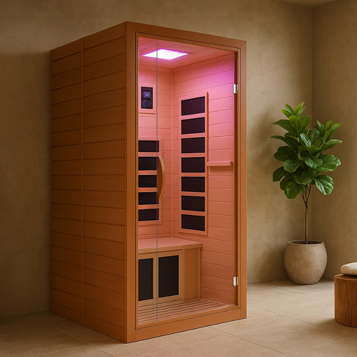 Hochleistungs-Infrarotsauna für 1 Person