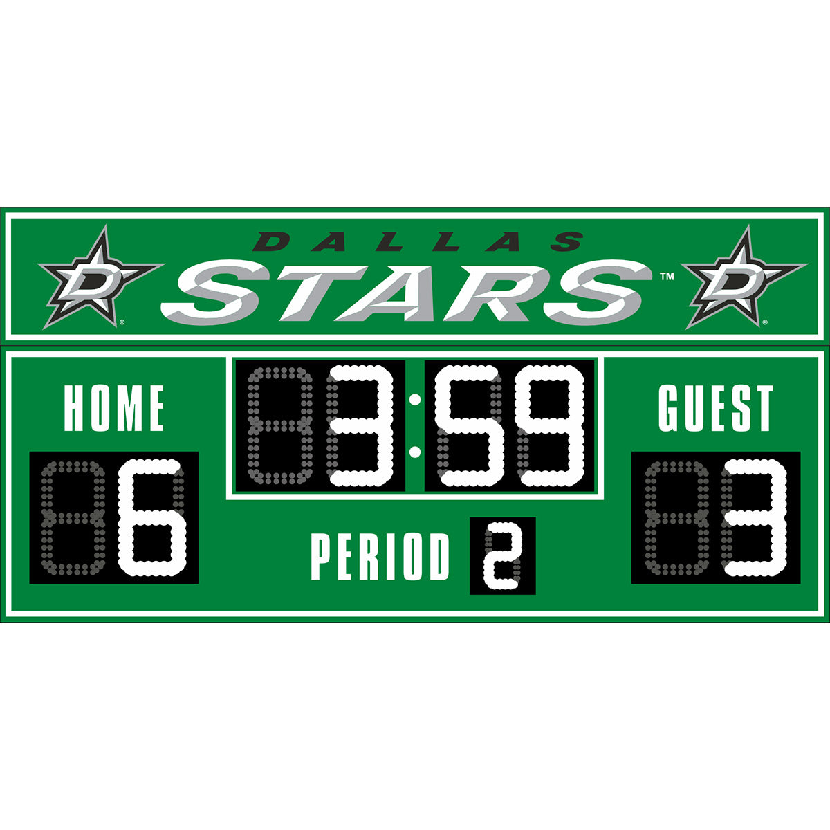 NHL FanZone Spielstandanzeige