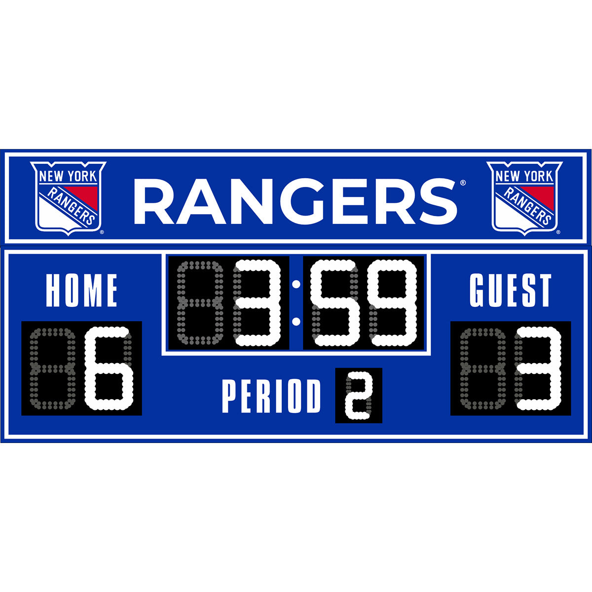 NHL FanZone Spielstandanzeige