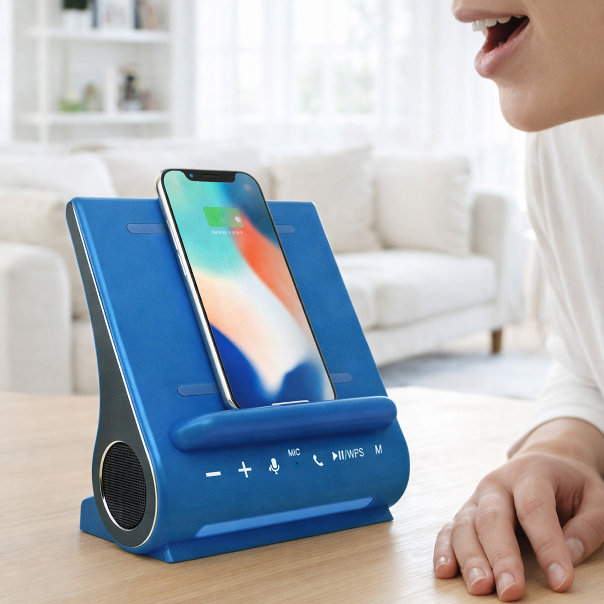 KI-Smart-Speaker-Ladebegleiter