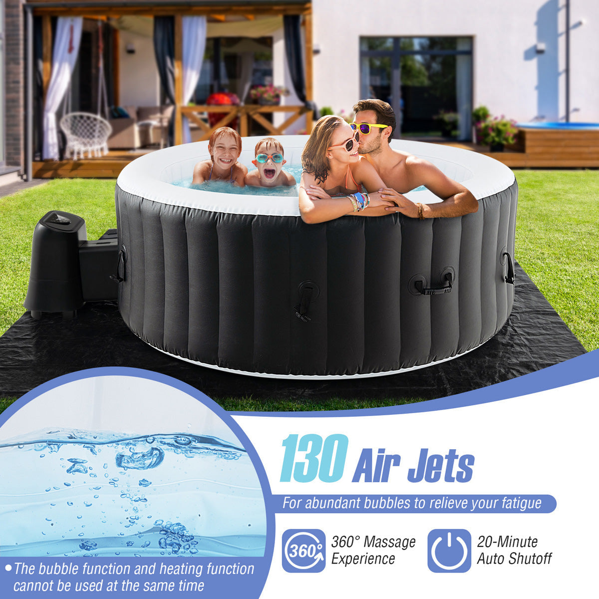 Aufblasbarer Whirlpool