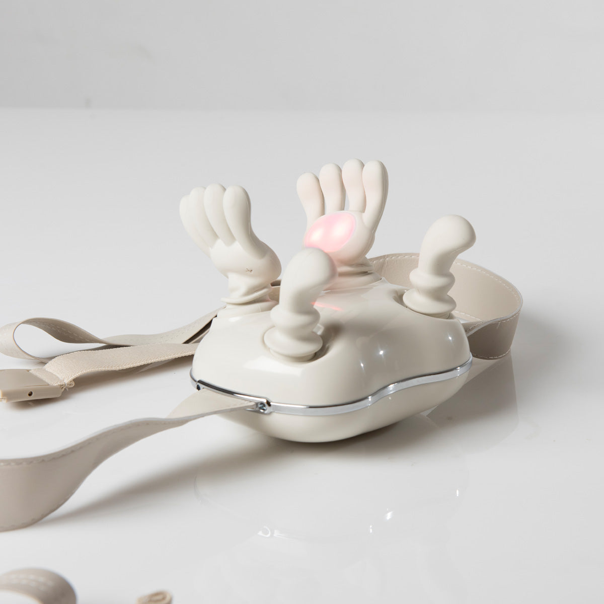 Handmatig simulerend verwarmd shiatsu-massageapparaat
