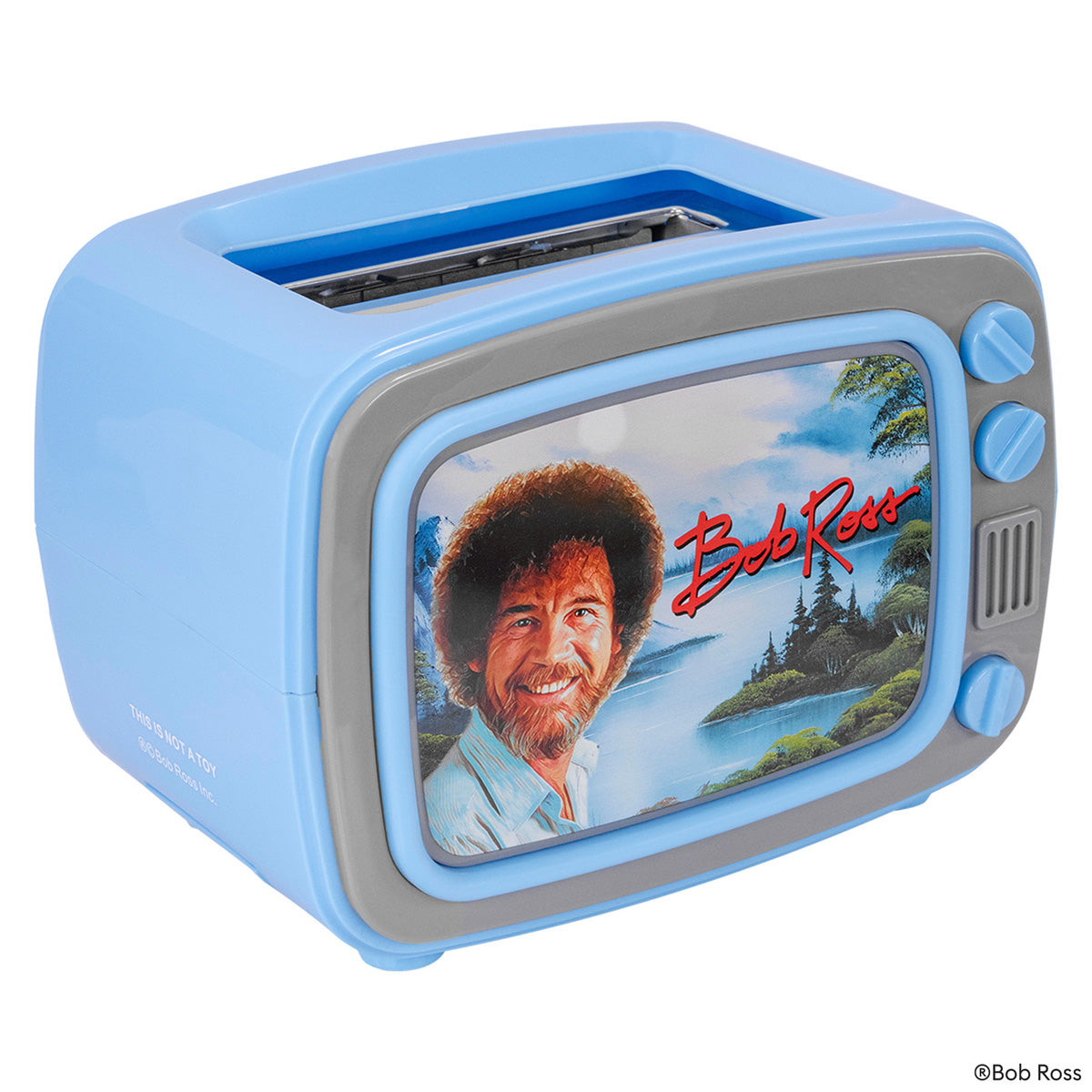 Retro-TV-Charakter-Toaster