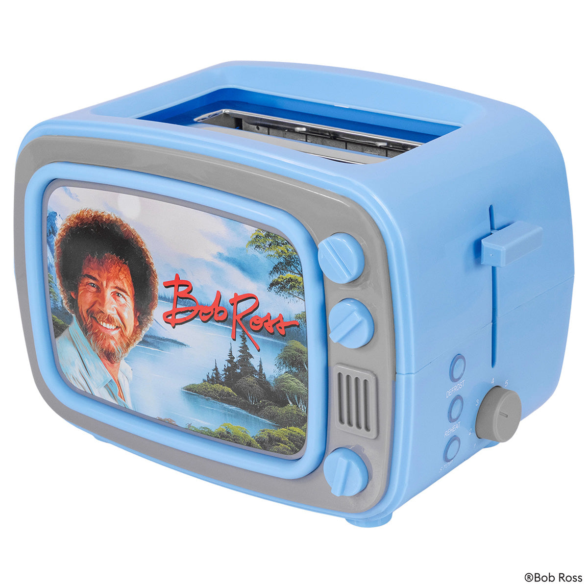 Retro-TV-Charakter-Toaster