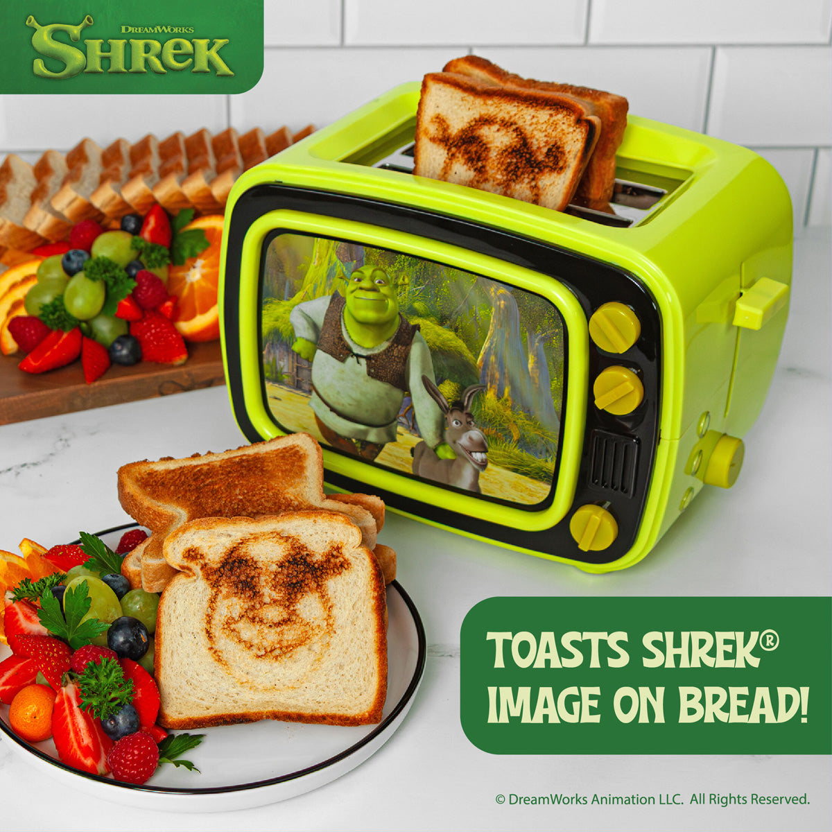 Retro-TV-Charakter-Toaster