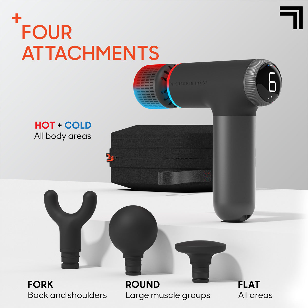 PowerBoost Pro Plus Hot and Cold Compact Massage Gun
