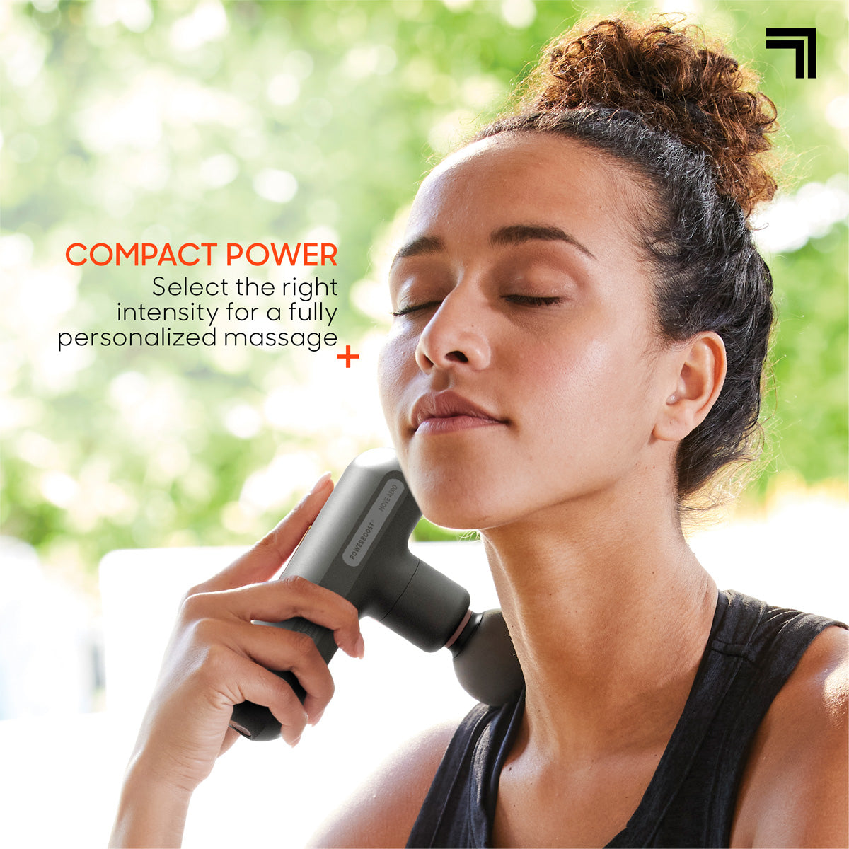 Powerboost Move Draagbaar Percussie Massageapparaat Aero