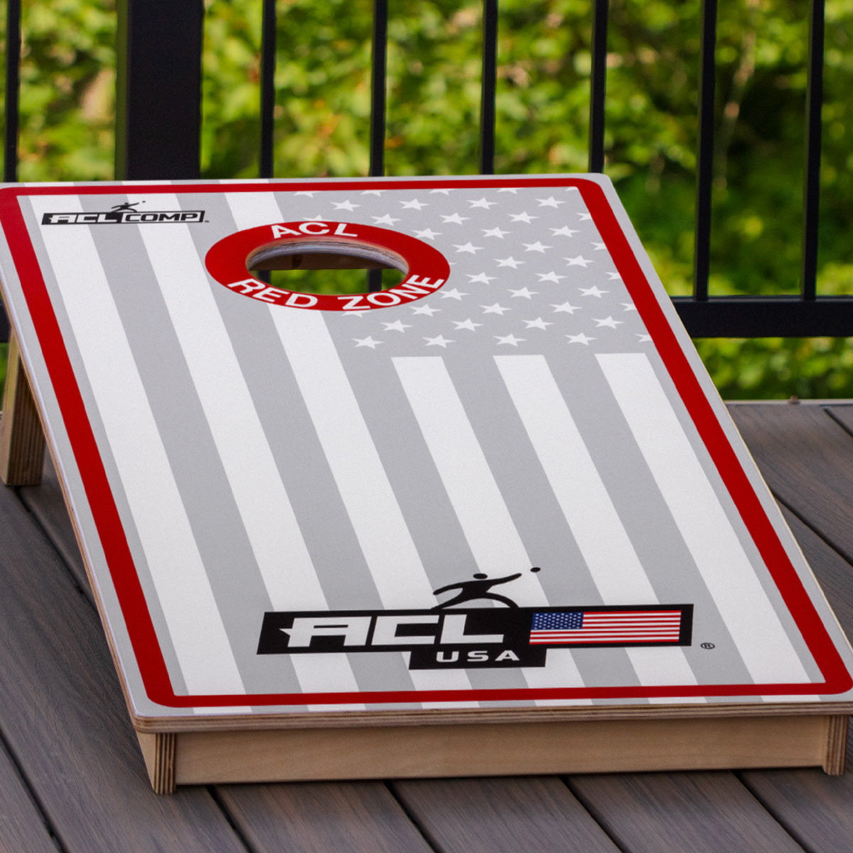American Cornhole League ACL COMP 2x4 Cornhole-Board - USA Edition