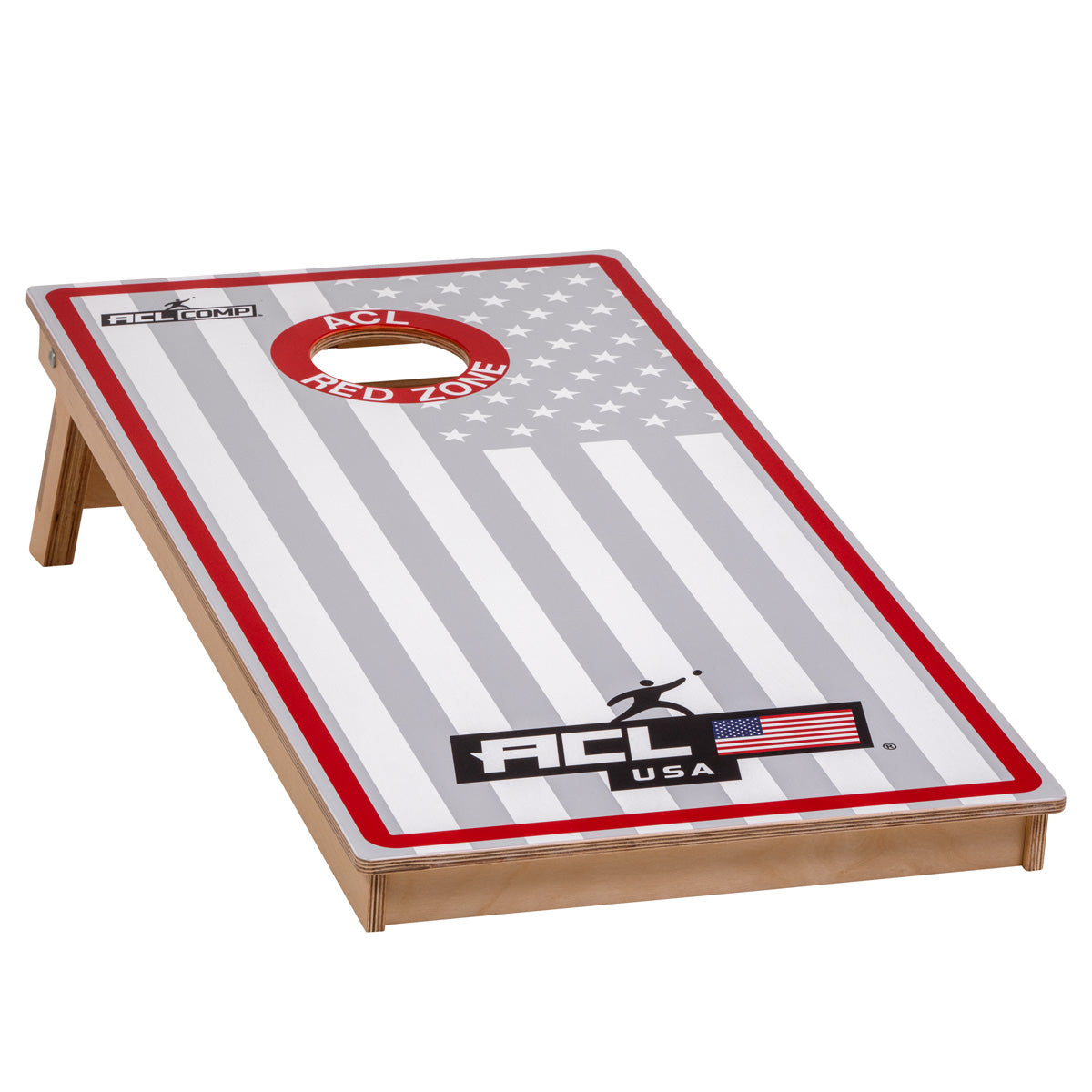American Cornhole League ACL COMP 2x4 Cornhole-Board - USA Edition