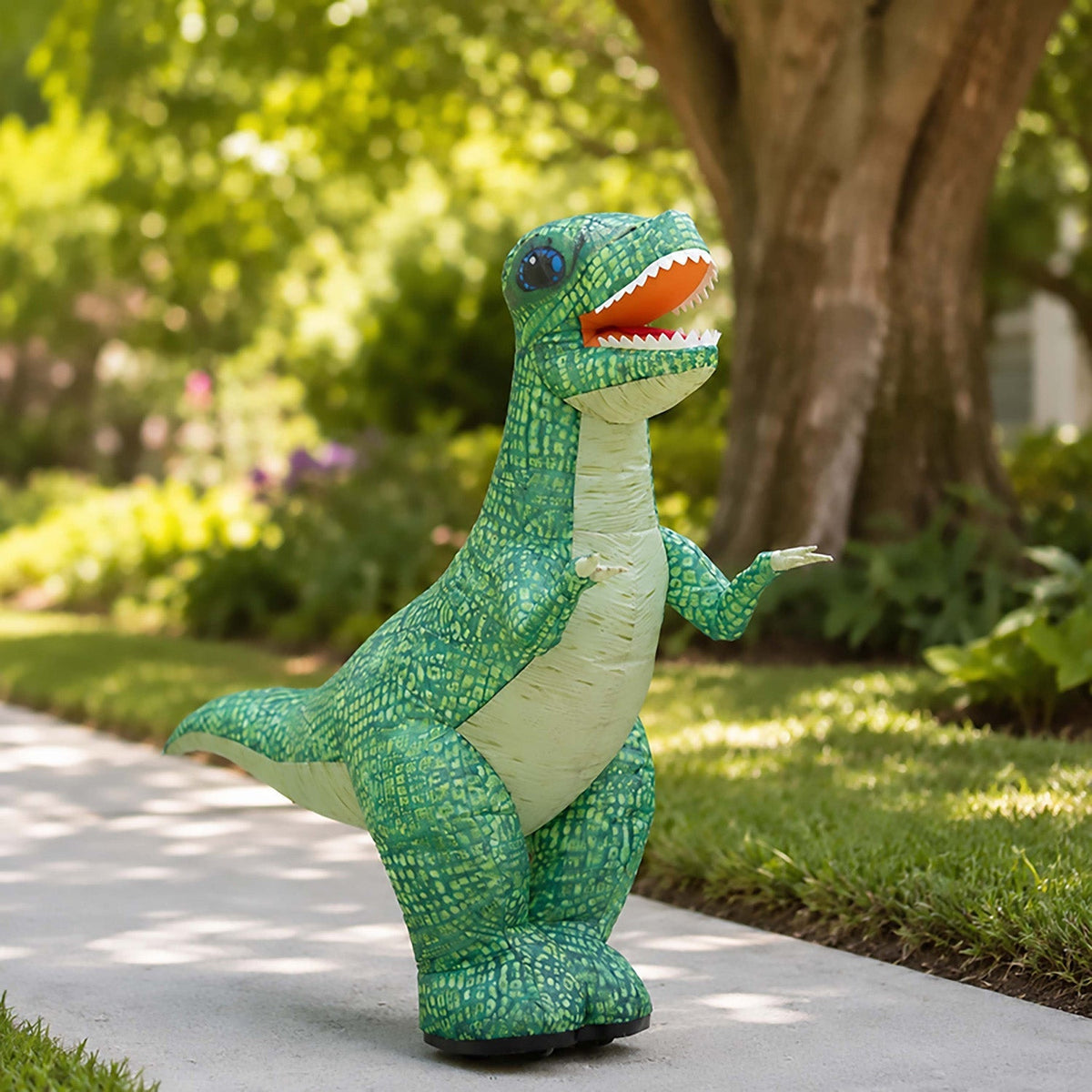 Übergroßer aufblasbarer ferngesteuerter Dino