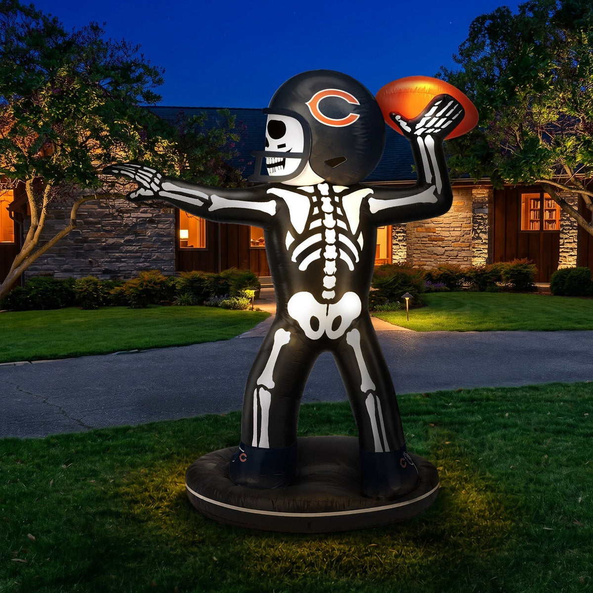 NFL Opblaasbare Quarterback-skelet