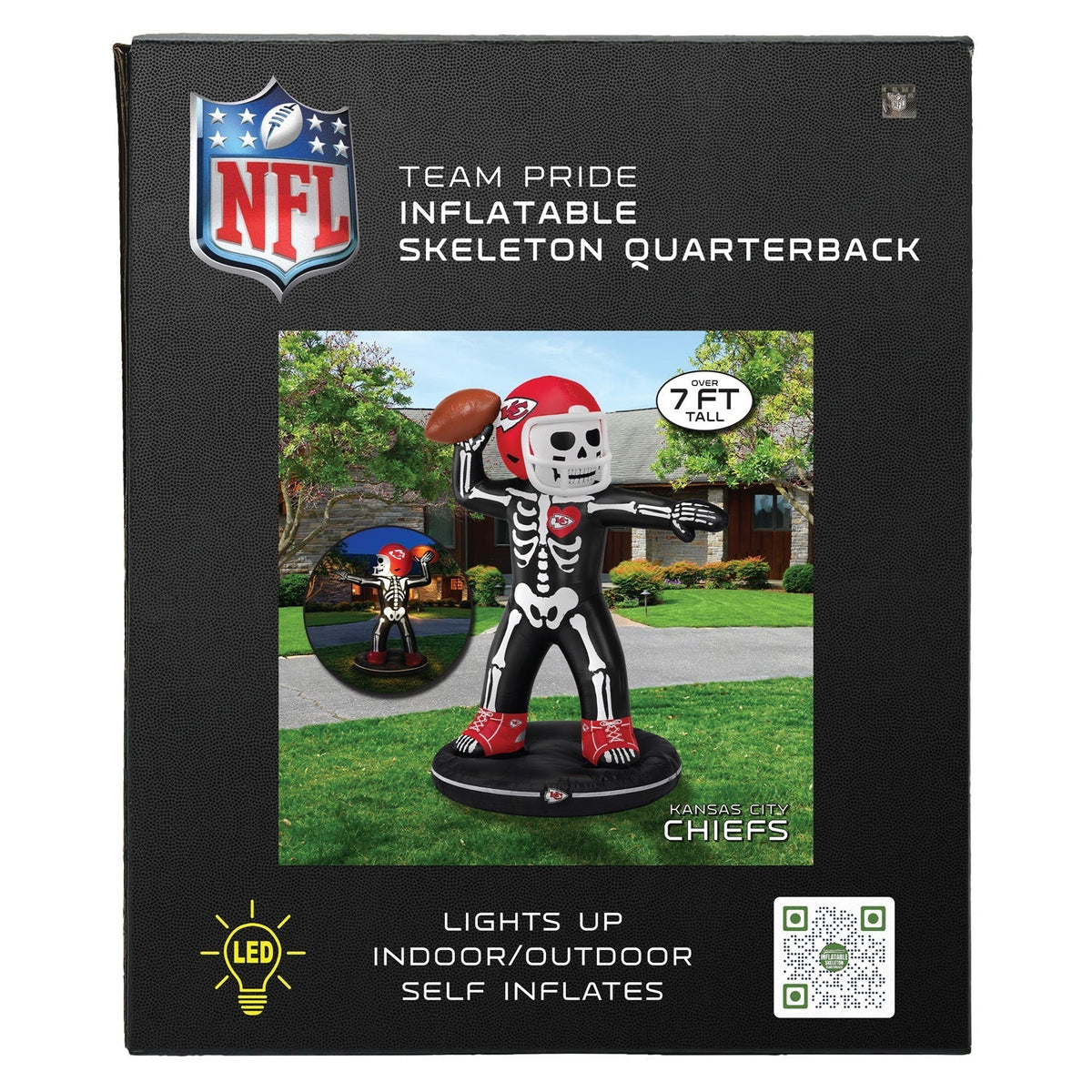 NFL Opblaasbare Quarterback-skelet