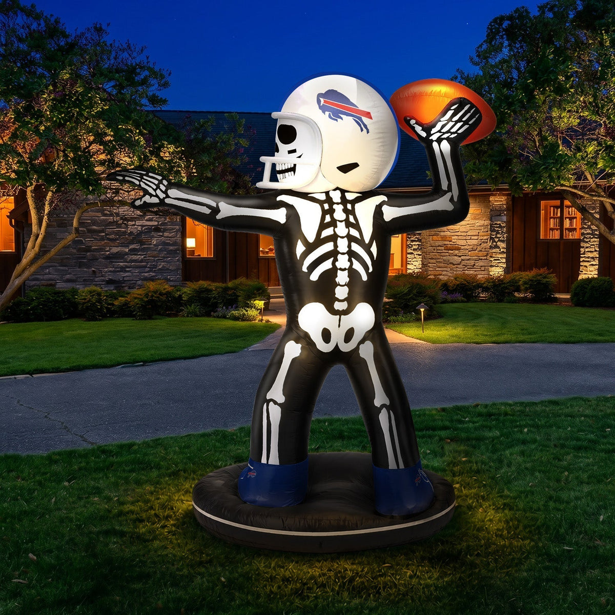 NFL Opblaasbare Quarterback-skelet