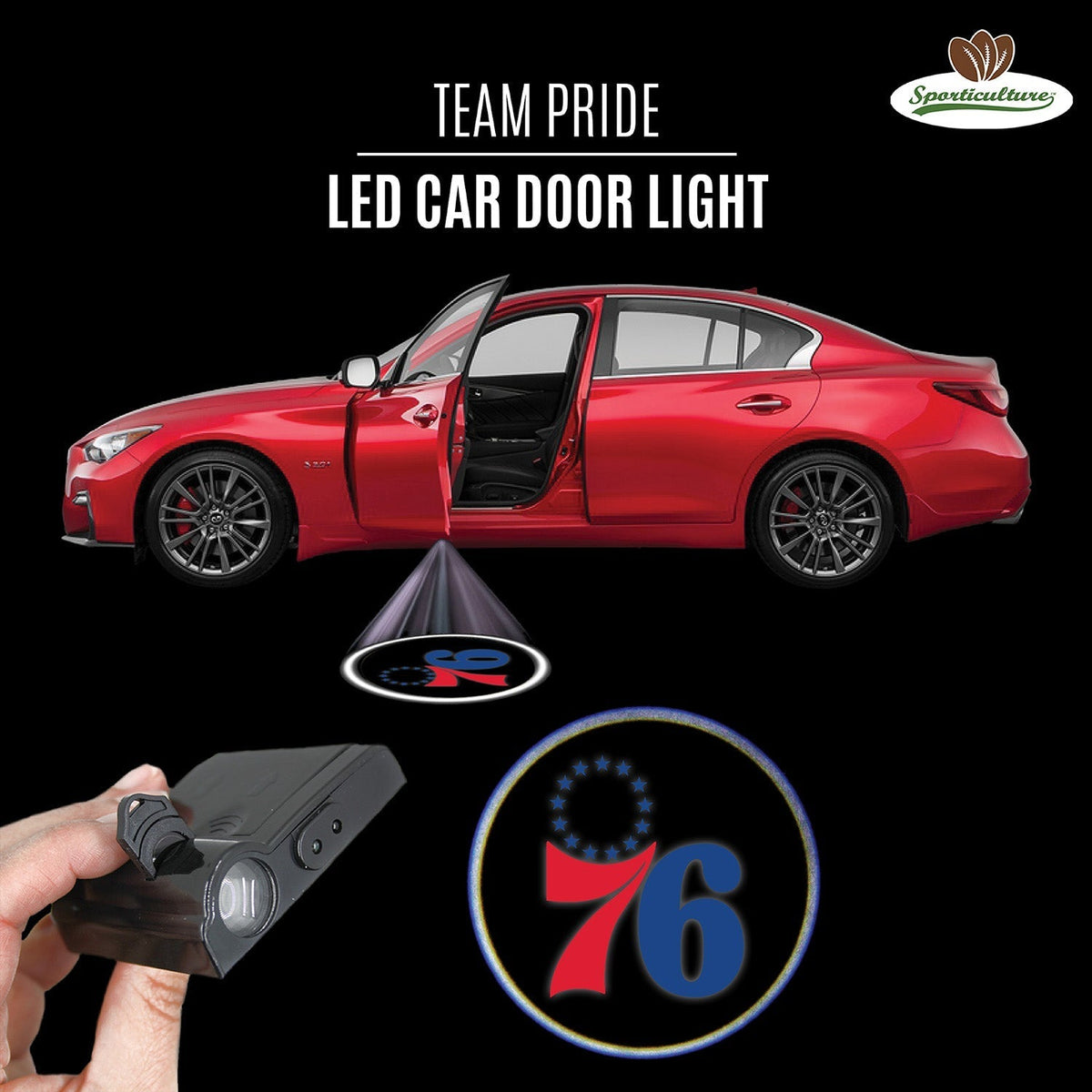 NBA Car Door Light