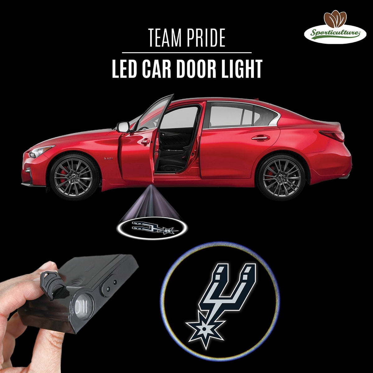 NBA Car Door Light