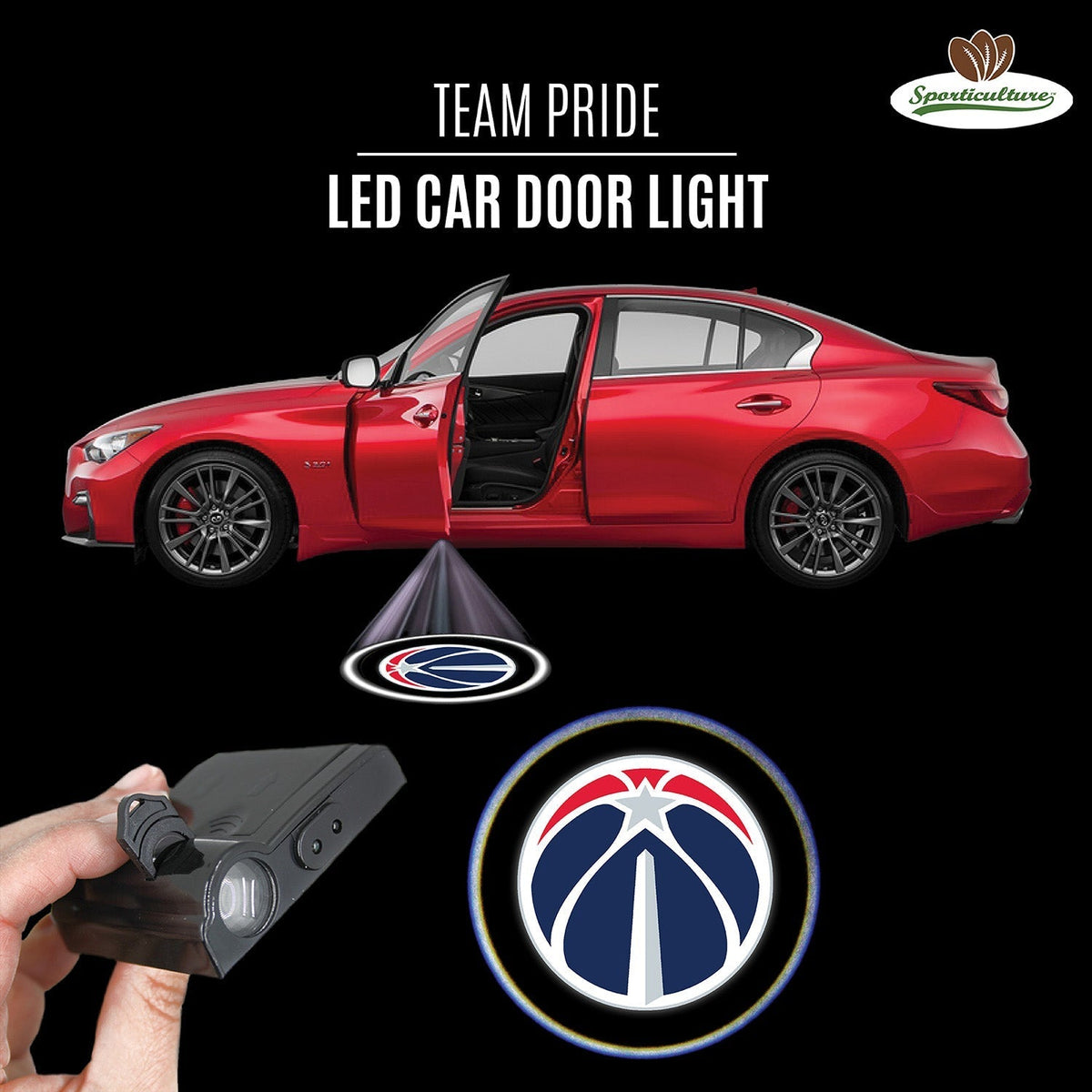 NBA Car Door Light