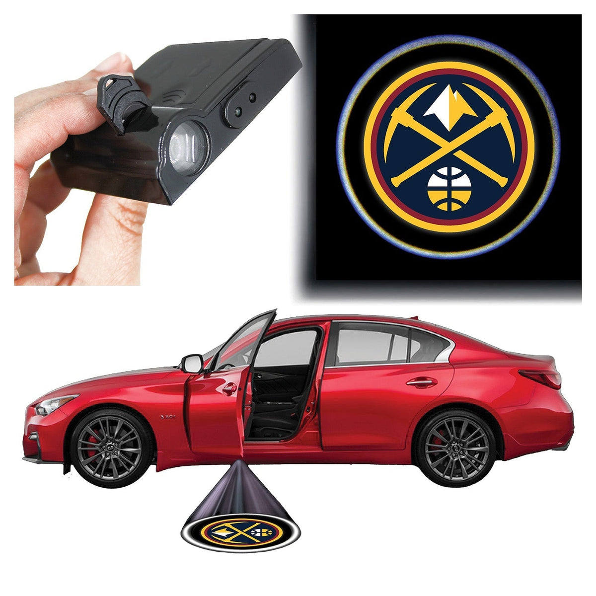 NBA Car Door Light