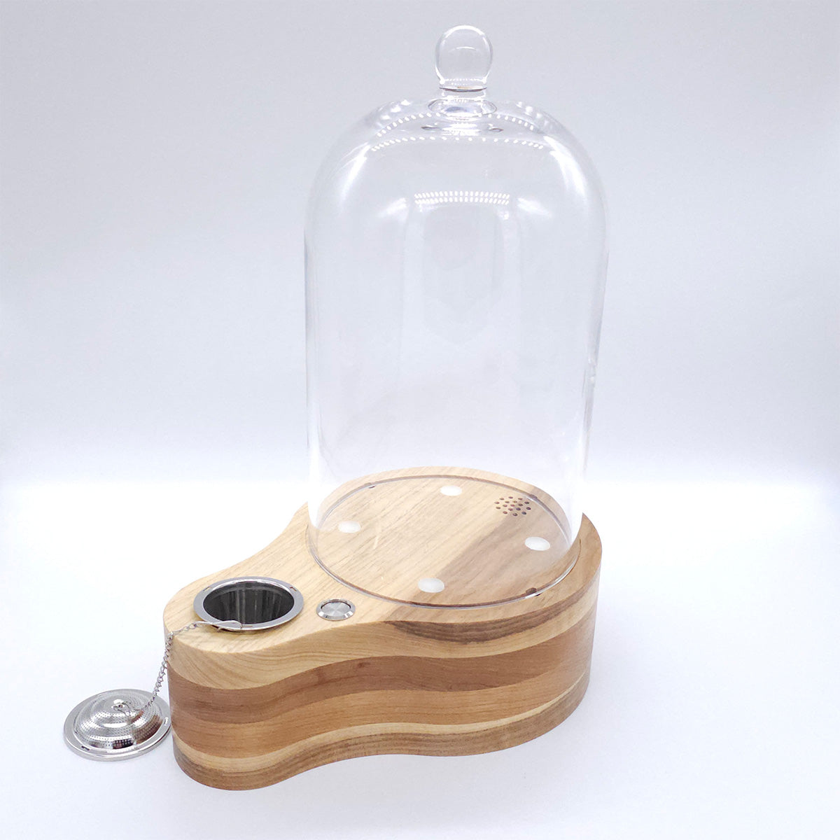 Cocktail-Räucherset mit Glasglocke