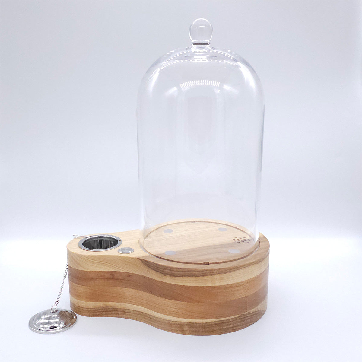 Cocktail-Räucherset mit Glasglocke