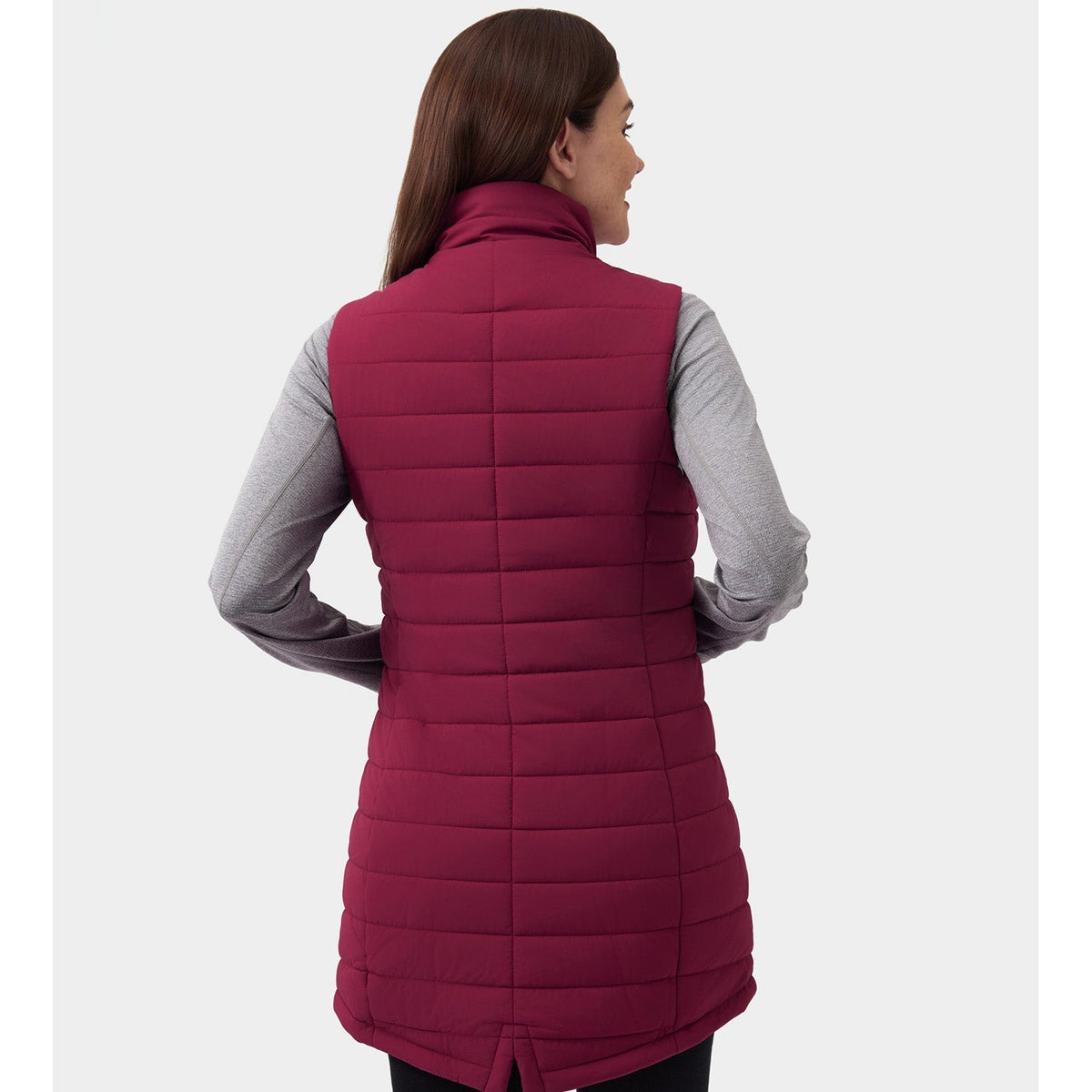 Women's Heated Long Puffer Vest