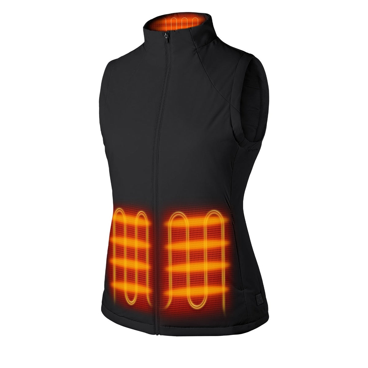 Verwarmd golfvest voor dames