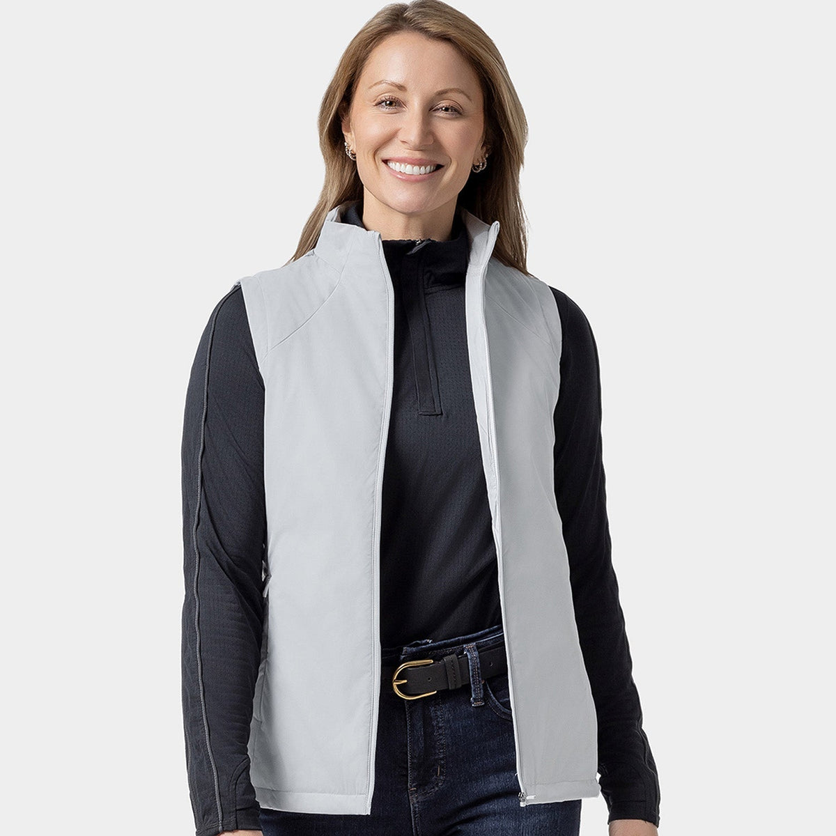 Verwarmd golfvest voor dames