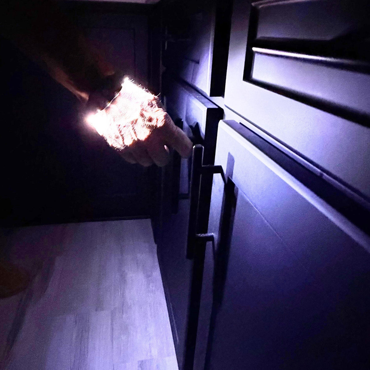 360° handsfree dubbele zaklamp voor om de pols
