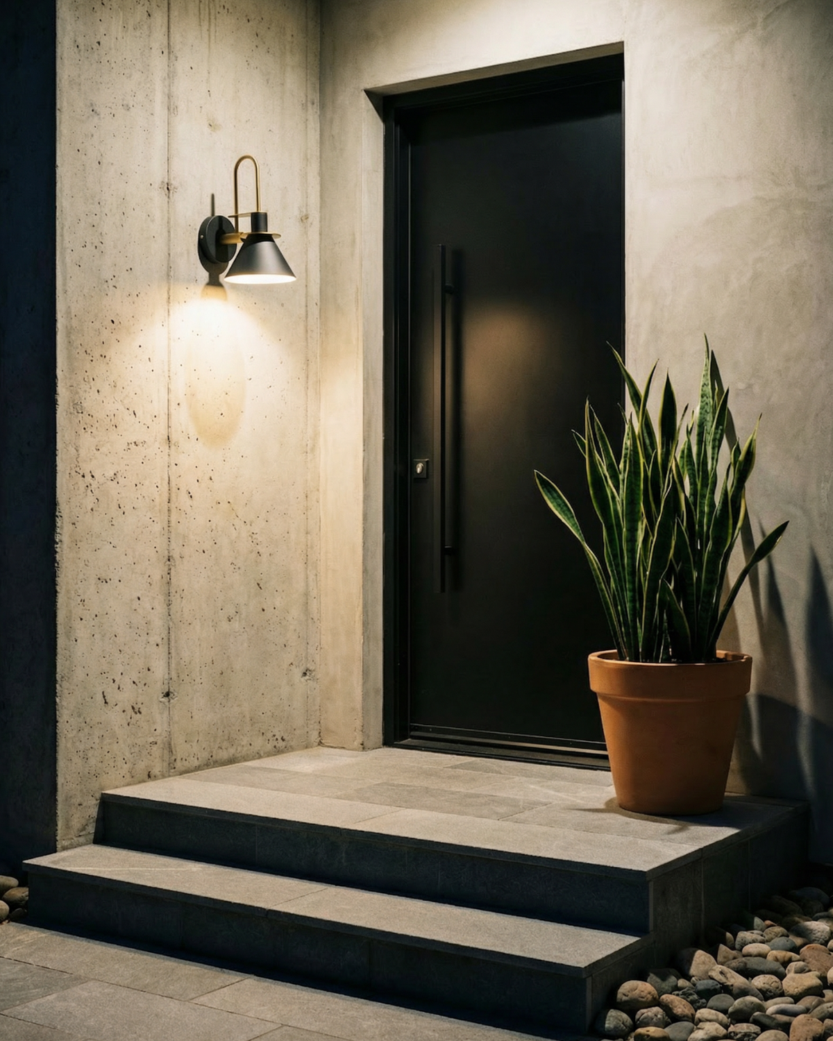 Aplique de pared de travertino y madera con luz LED blanco cálido para dormitorio, sala de estar y pasillo, iluminación de acento en piedra minimalista moderna | Thomler