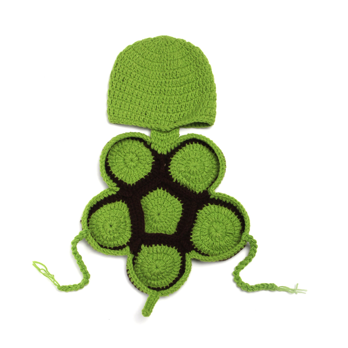 Explosion models hand-woven hundred days baby photography suits hooks wild newborn photography props small turtle modeling
