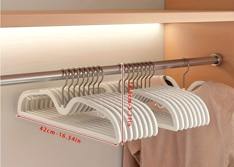 Rotating Non-Slip Compact Hangers for Shirts & Dresses – Space-Saving Closet Solution with Swivel Hook | Thomler