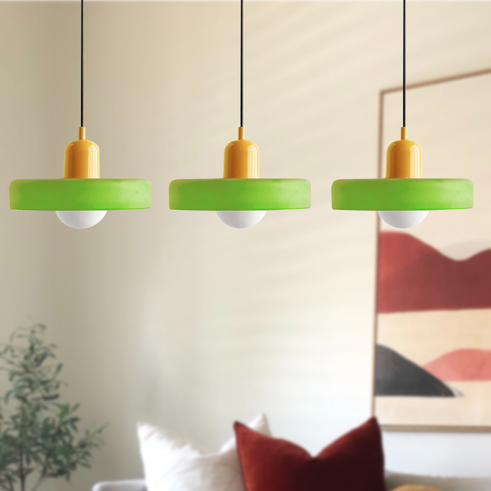 Glas-Pendelleuchte 12 Zoll höhenverstellbare Deckenleuchte für Schlafzimmer Nachttische modern minimalistisch nordische Hängelampe E27 Fassung für | Thomler